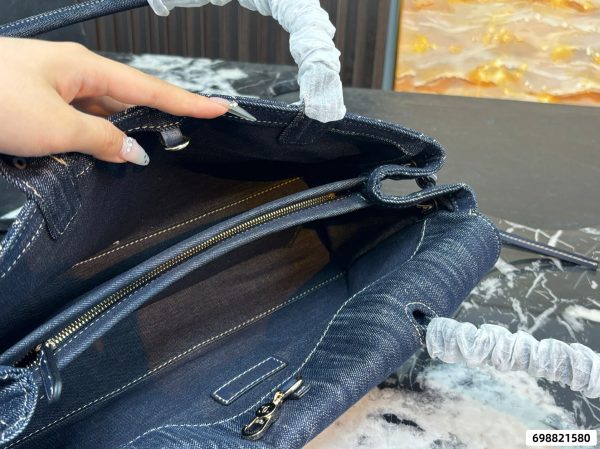 Chanel 26S Denim Baguette Bag