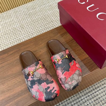 Gucci Printed Mules