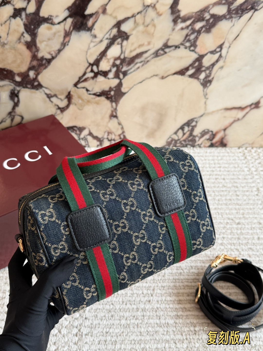 Gucci Mini GG Handbag - Image 4