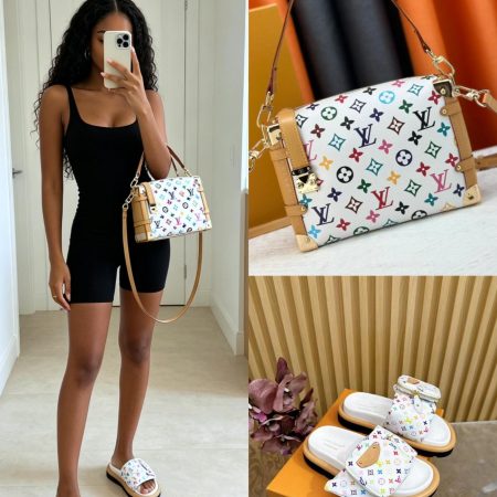 LV Shoes & Bag Set