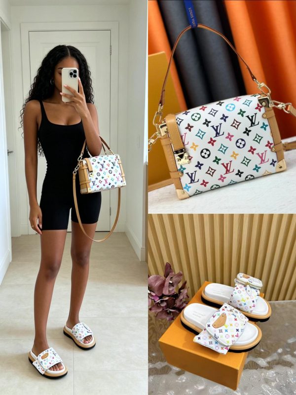 LV Shoes & Bag Set