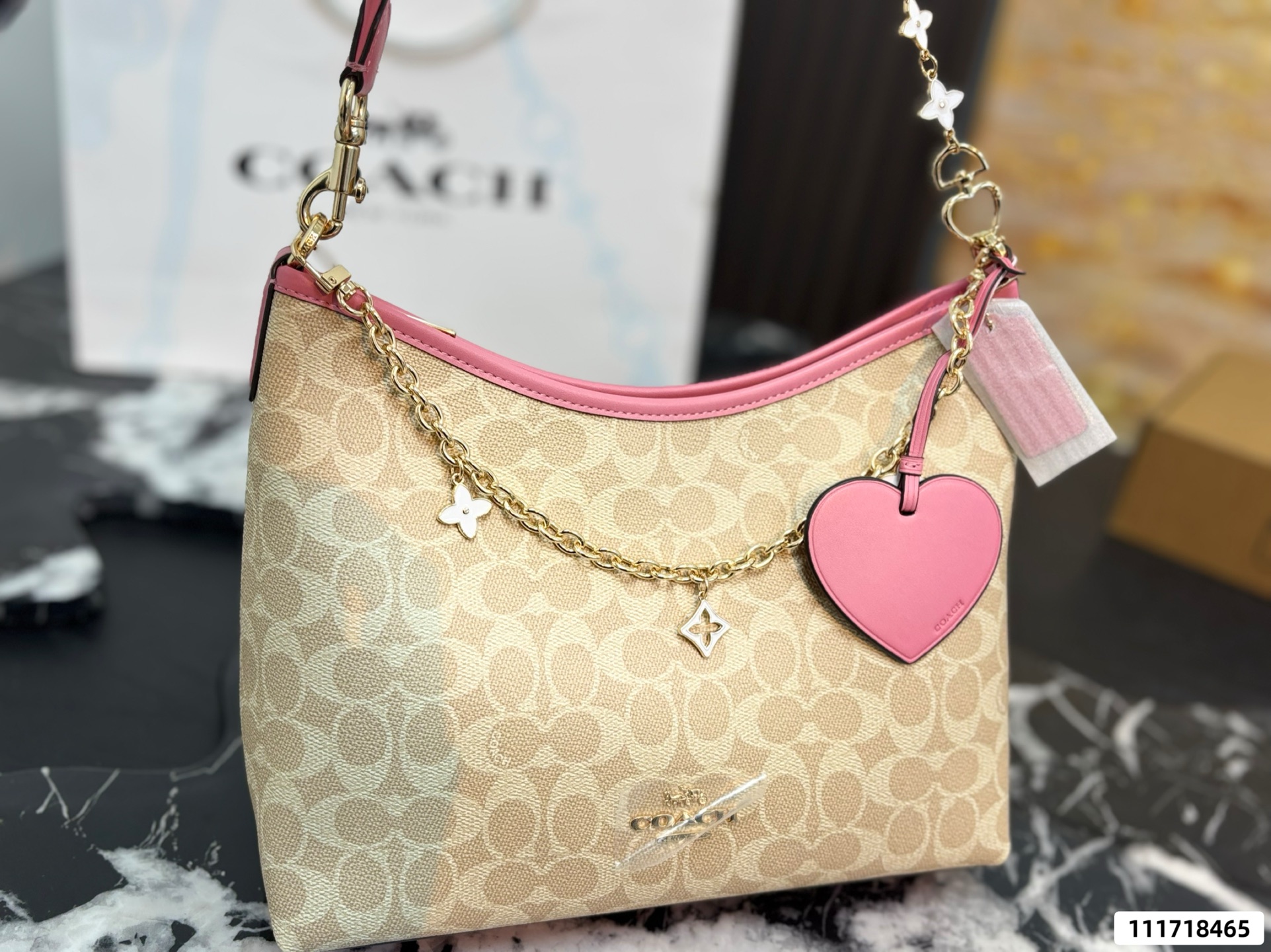 Coach Laurel Chain Wave Bag - Image 14