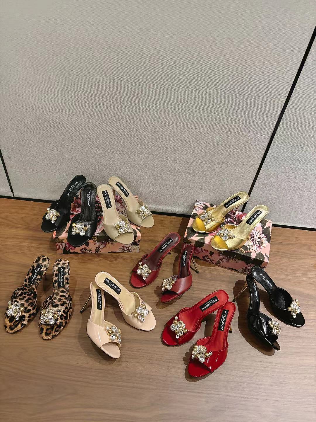 Dolce Gabbana Pointed-Toe High Heels - Image 1