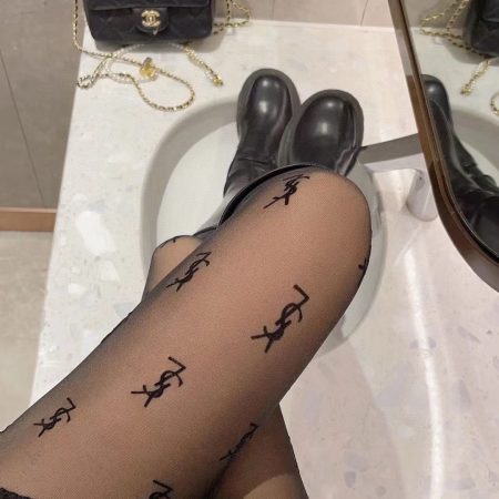 YSL monogram stockings