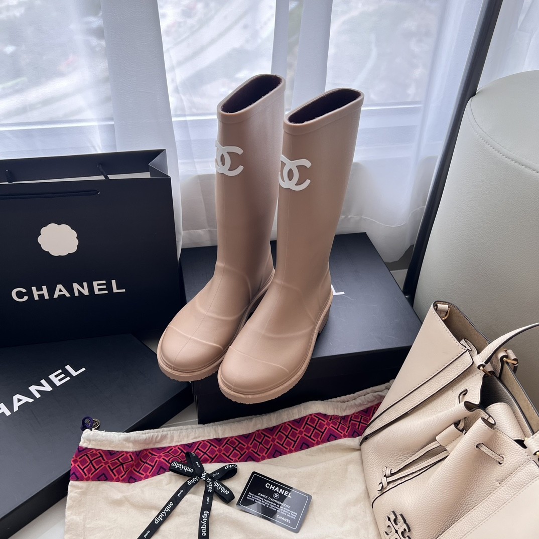 Chanel Rain Boots - Image 1