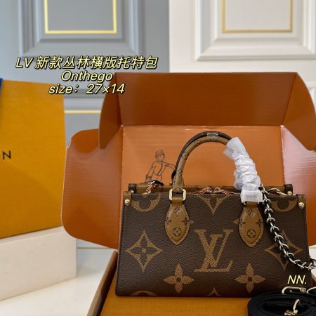 LV OnTheGo East West Chain Monogram Bag