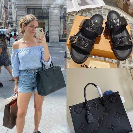 LV Shoes & Bag Set