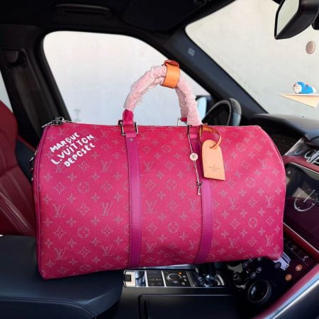 LV Keepall Bandouliere 50 Monogram Heritage