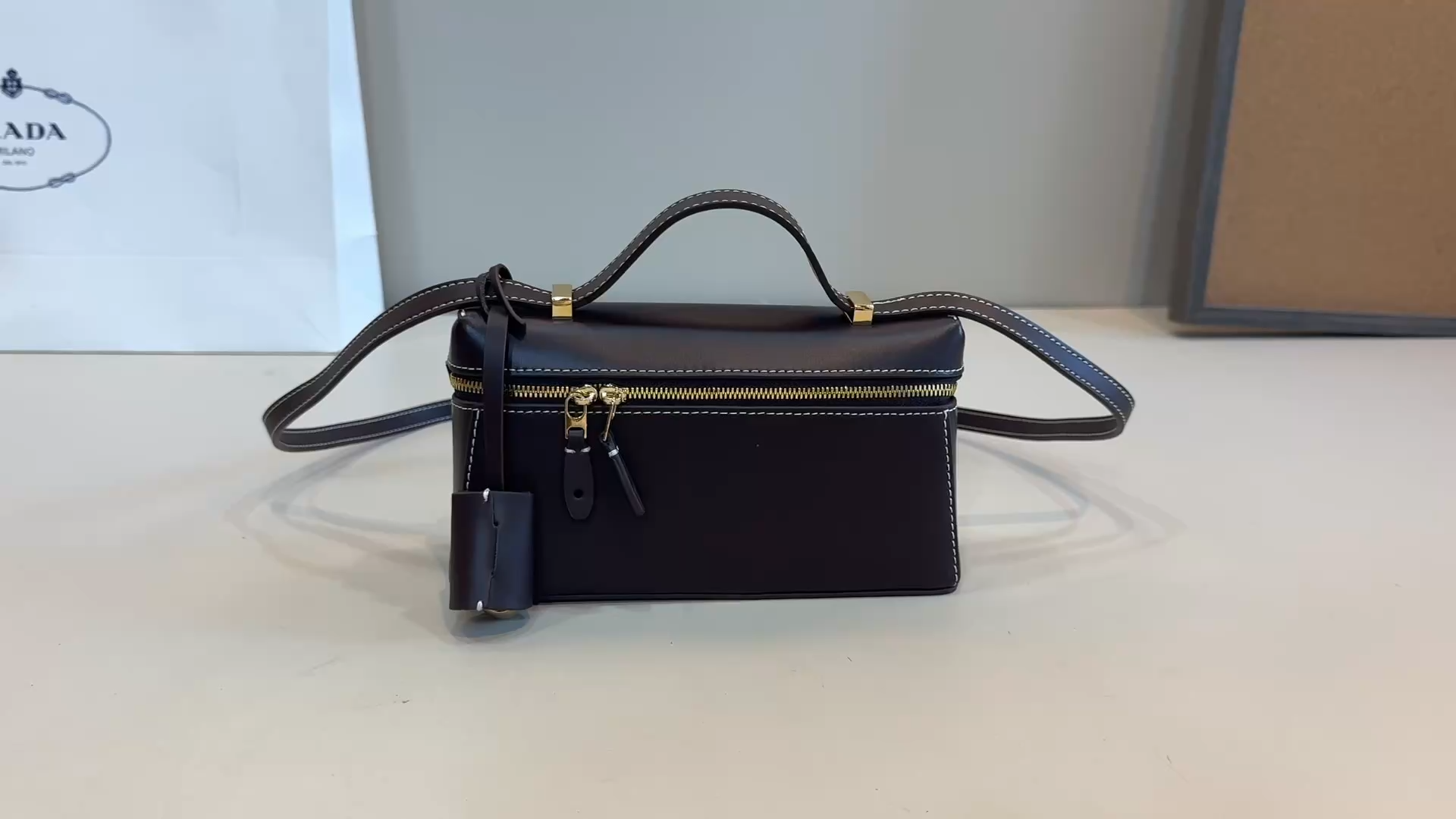 LORO PIANA Smooth Calfskin Extra Bag - Image 1