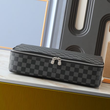 LV Monogram Storage Case Makeup Bag - Image 2