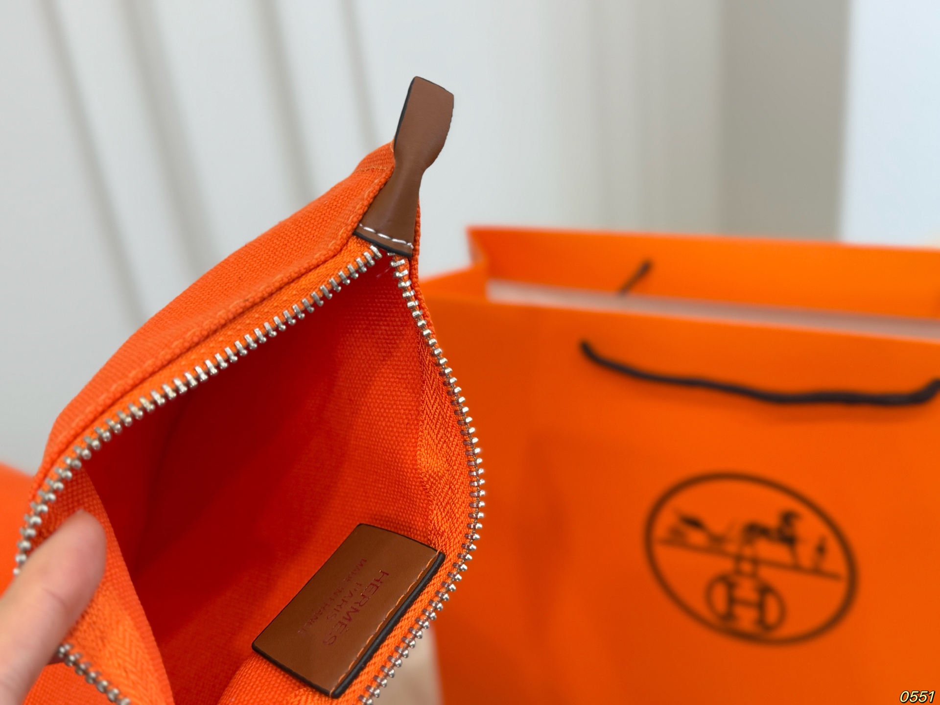 Hermas Canvas Tote Bag - Image 6