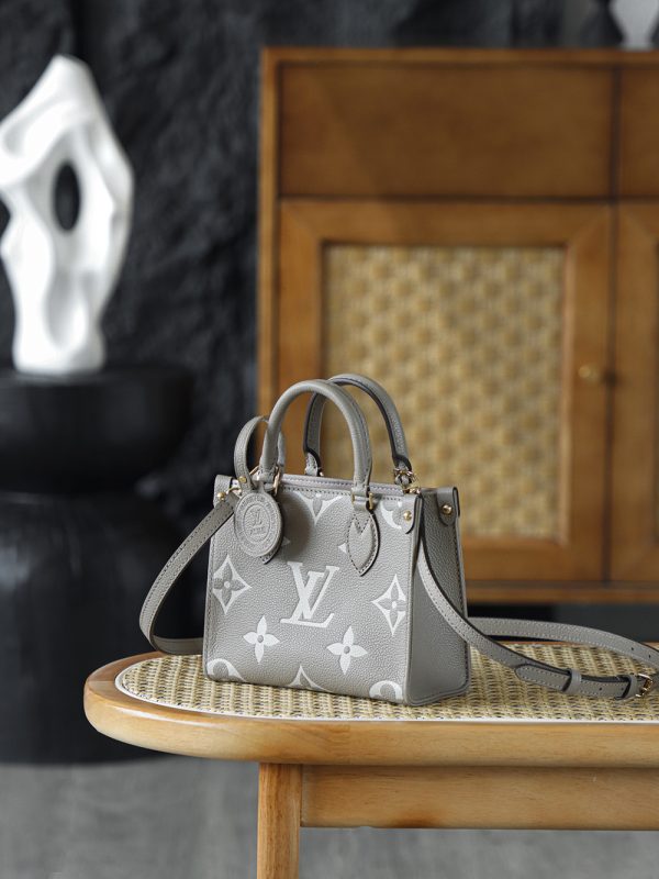 LV OnTheGo BB Bicolor Monogram Empreinte Bag - Top Quality