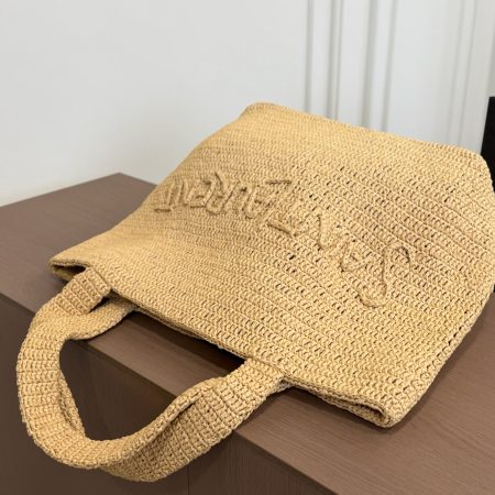 YSL Woven Tote Bag - Image 6