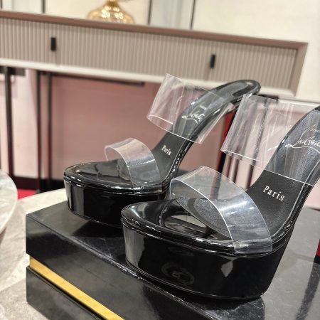 Christian Louboutin Just Nothing Alta - 150 mm Mules - Image 6