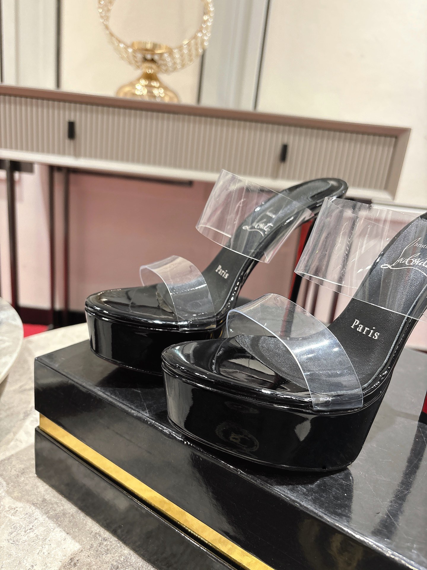 Christian Louboutin Just Nothing Alta - 150 mm Mules - Image 6