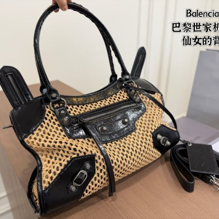 Balenciaga Straw Bag - Image 3