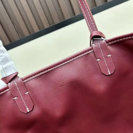 Goyard Saint Louis Bag Burgundy - Image 7