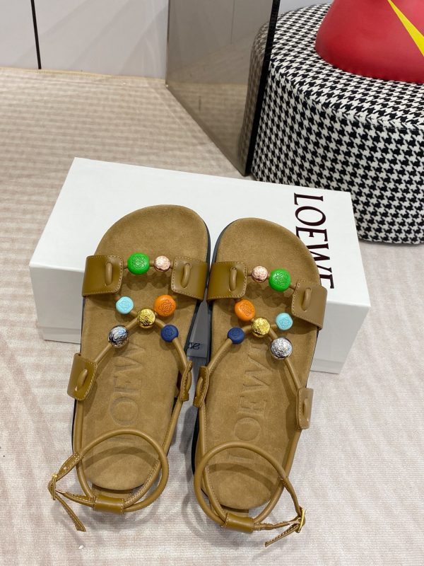 Loewe Pebble Sandals