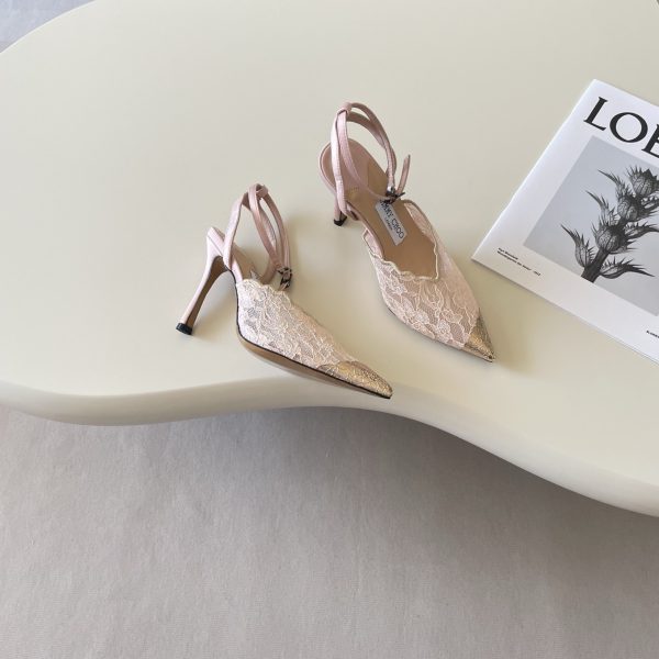 Jimmy Choo Faiz 100 Lace-Up High Heels|