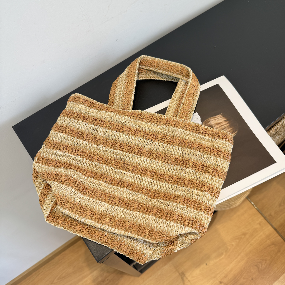 Prada Straw Bag - Image 9