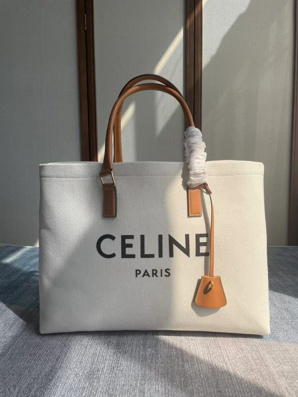 Celine Canvas Tote Bag