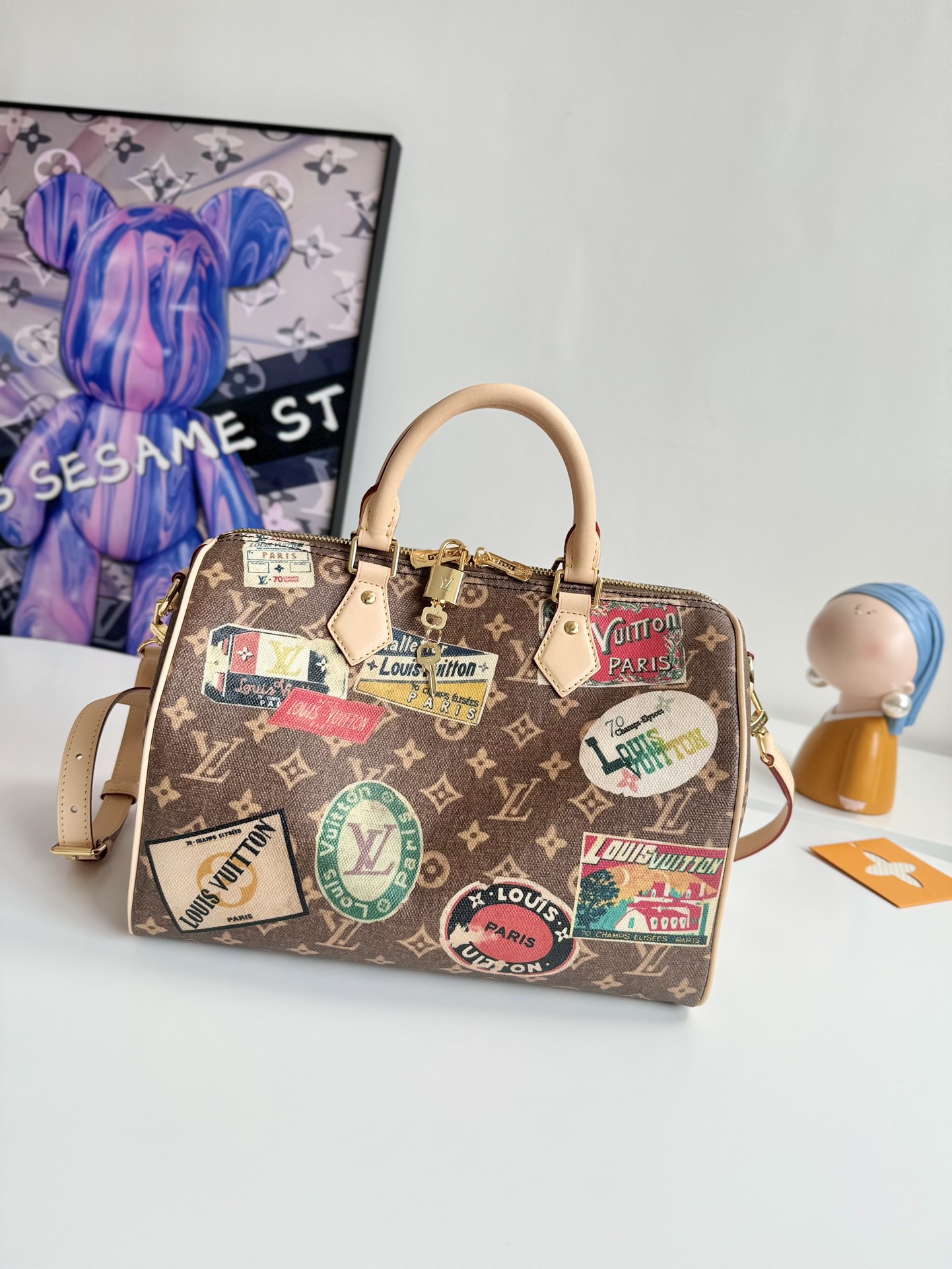 LV Sac Speedy Soft 30 Crafty Bag - Image 2