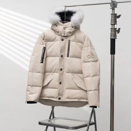 MOOSE KNUCKLES Oversized Scissors Hooded Fur-Trim Down Jacket - Image 3