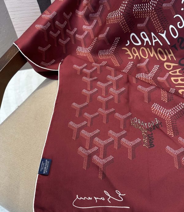 Goyard Silk Scarf