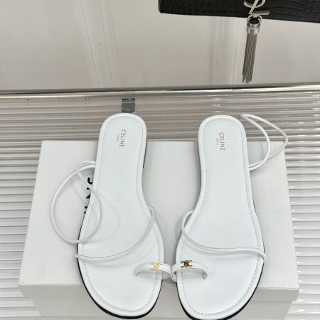 Celine Open-Toe Flat Sandals - Image 4