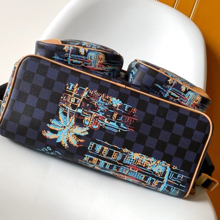 LV Montsouris Cargo Damier Bag - Image 4