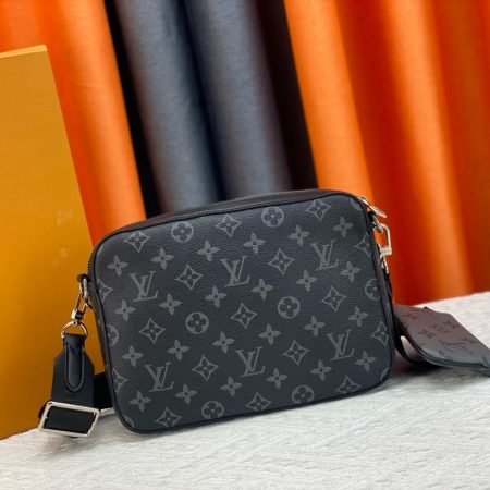 LV Reverse Monogram Eclipse Trio Messenger Bag - Image 3