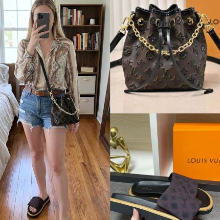 LV Shoes & Bag Set