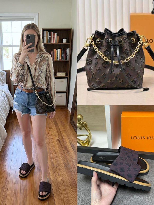 LV Shoes & Bag Set