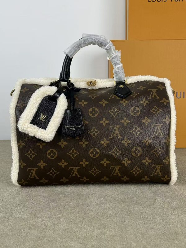 LV Speedy Soft Teddy 30 Bag