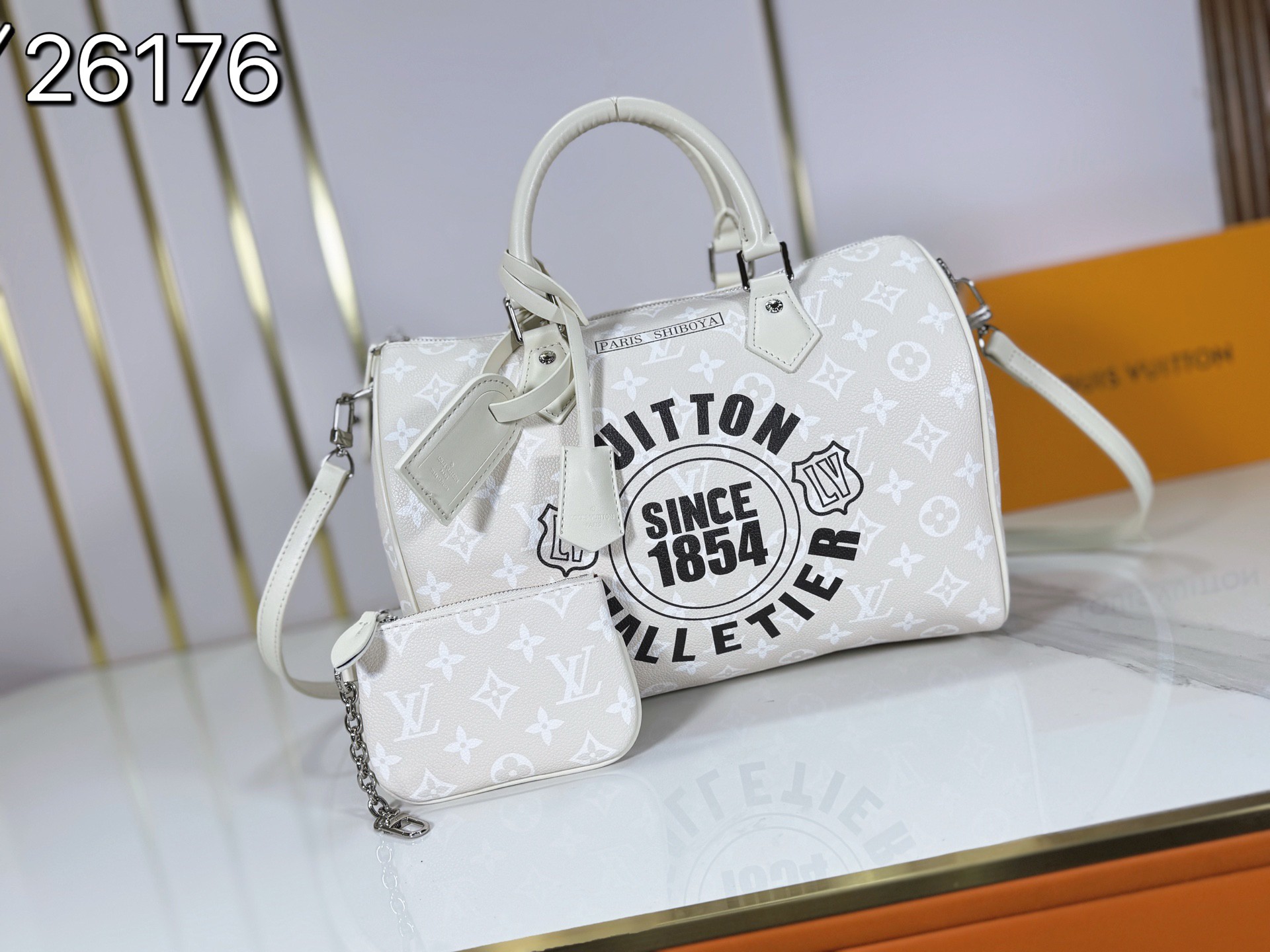 LV Speedy 30 Graffiti Pillow Bag - Image 7