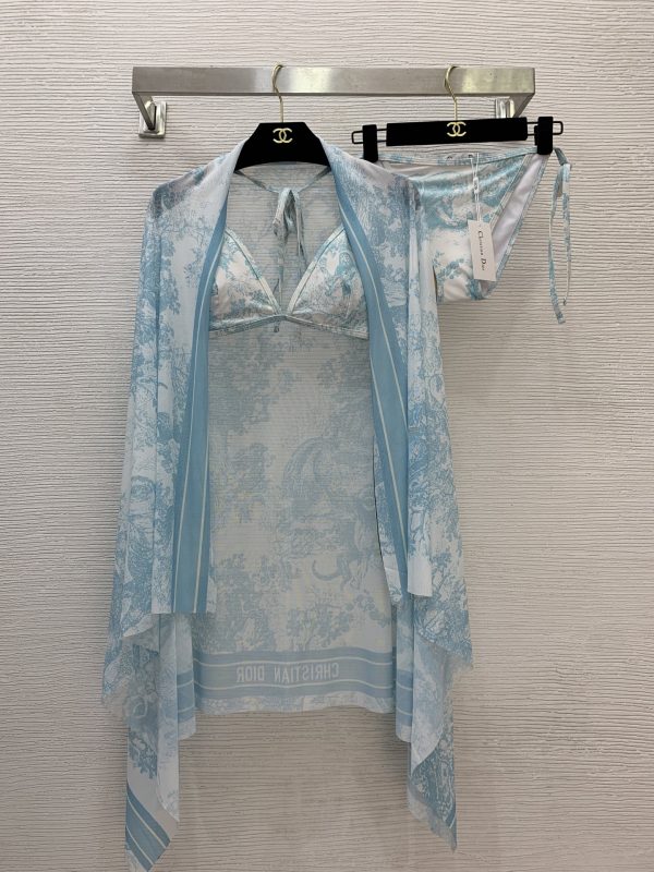 Dior Two-Piece Swimsuit Swimwear