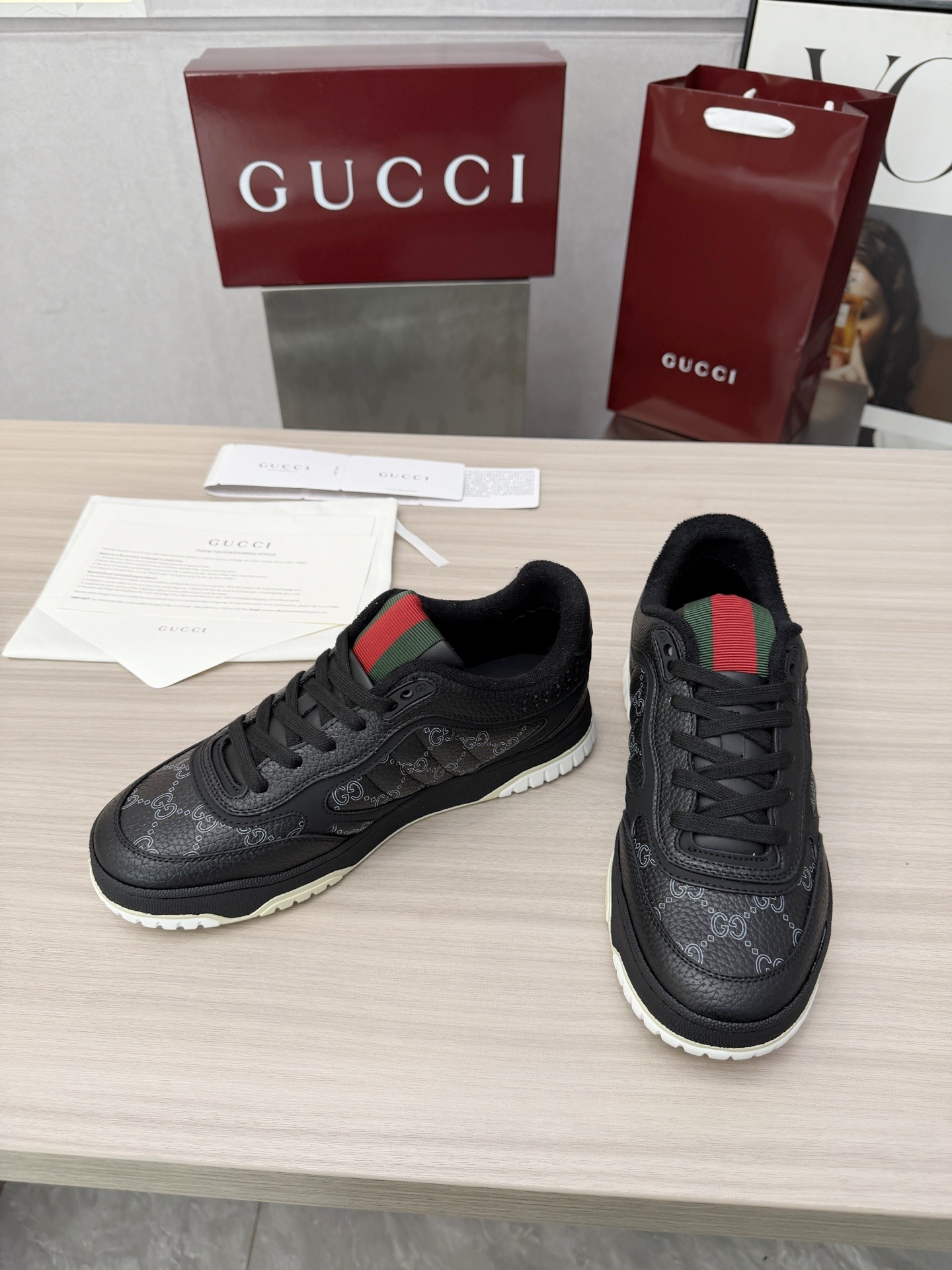 Gucci Re-web Sneakers - Image 7
