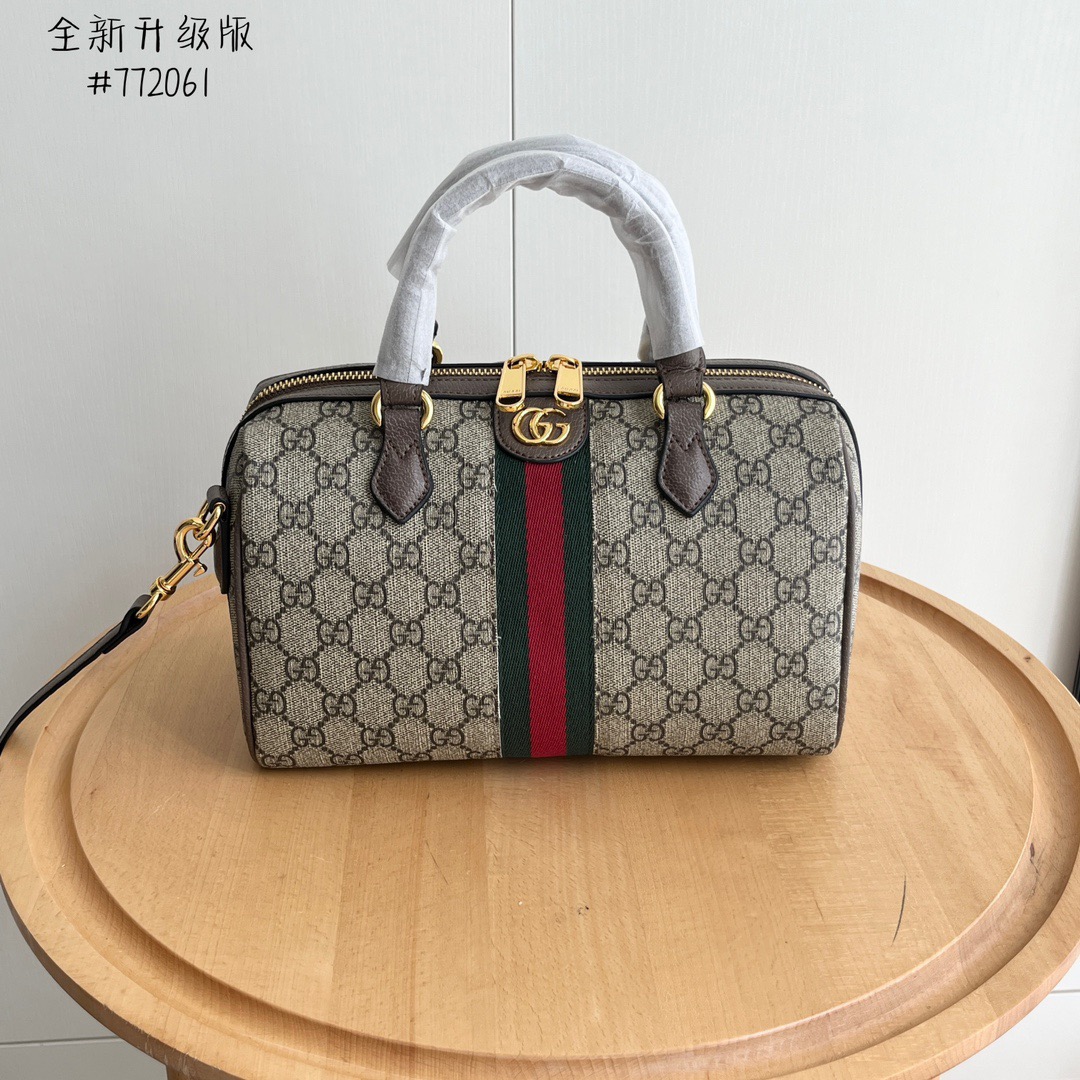 Gucci Ophidia Medium Boston Bag - Image 5