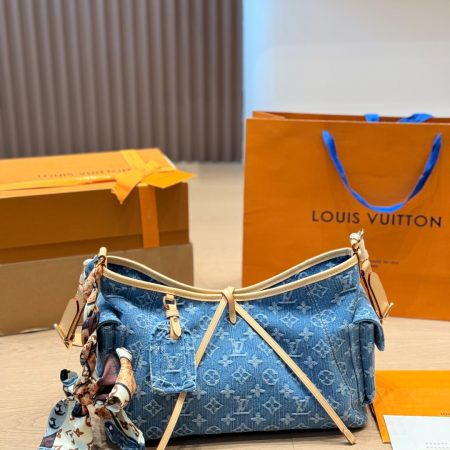 LV Carryall Cargo PM Monogram Denim Bag - Image 2