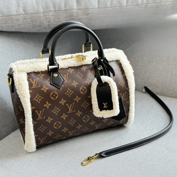 LV Speedy Soft Teddy 30 Bag