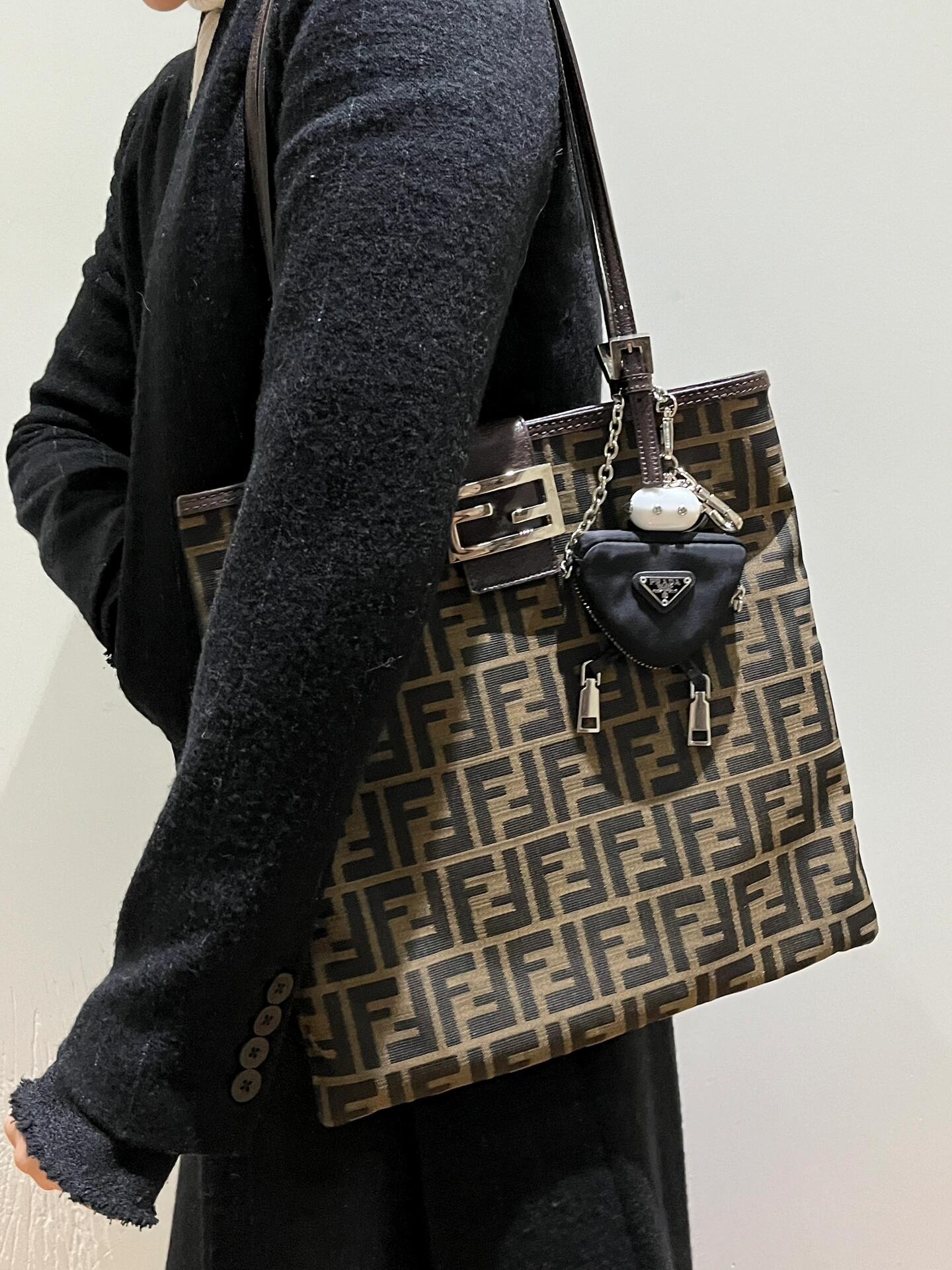 Prada Keychain Pouch - Image 2