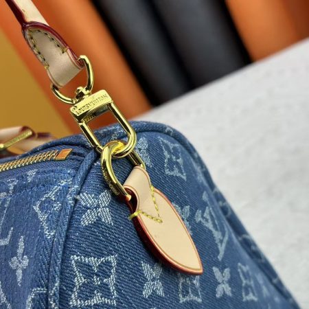 LV Speedy Bandoulière 30 Denim - Image 7